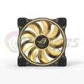 PC Gamer Cabinet Fan Logo Sticker ROG MSI AORUS Corsair Logos, MOD Computer Case Paste Decoration Part, 3Pcs/Bag.