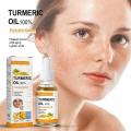 Turmeric Remove Dark Spots Essential Oil Anti wrinkle Serum 100% Pure Therapeutic Grade Face Whitening Moisturizing Skin Care.