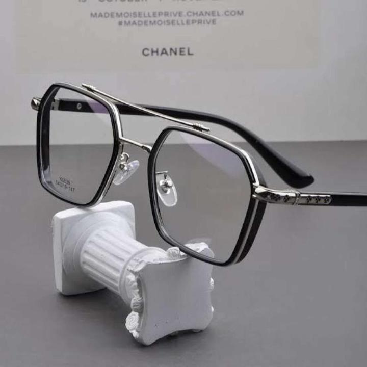 New Casual White Glasses Anti Blue Rays for Men Women Blue Light Coating  Sunglass For Men