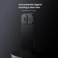 For iPhone 16 Pro Max / 16 Pro NILLKIN Case Camshield Slide Lens Protection Bumper Camera Protection Back Cover.