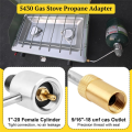 Gas Stove Pressure Regulator for Classic Camping Stove Propane Adapter Stove Parts. 