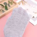 1/5pairs New Sweet Cute Macaron Color Invisible Casual Breathable Boat Socks For Women.