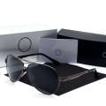 2021 Tiktok Men's Fashion Polarized 737 Mercedes Large Frame Pilot Sunglasses Toad Glasses.