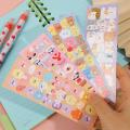DIY Mobile Phone Shell ,Star Photocard Decorative Stickers Kawaii Cartoon Family Pet Series Travel Decorative Stickers Pvc Waterproof Handbook Material ,School Stationery Sticker.