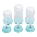 Feeding Bottle Set, PP Silicone Soft Baby Bottle Set 3Pcs Safe for Newborn. 