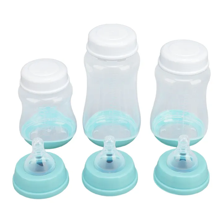 Feeding%20Bottle%20Set,%20PP%20Silicone%20Soft%20Baby%20Bottle%20Set%203Pcs%20Safe%20for%20Newborn%20-%20Image%204