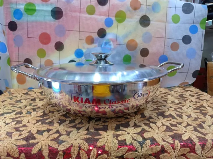 Kiam%2030cm%20Korai%20Pure%20Aluminium%20Cookware%20With%20Aluminium%20Lid%20-%20Image%208