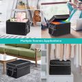 Fireproof File Box File Storage Box,Fireproof Storage File Cabinet with Lock,Portable Office Box,for Letter/Legal Folder. 