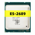 Xeon E5-2689 E5 2689 2.6 GHz Eight-Core Sixteen-Thread CPU Processor 20M 115W LGA 2011. 