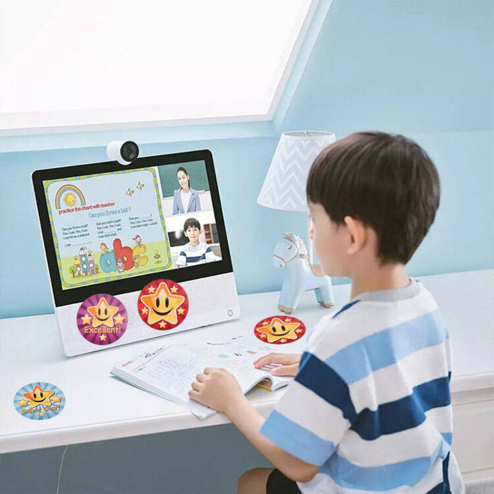 1/2%20RollsChildren%20Cartoon%20Stickers%20Cute%20Smile%20Star%20Letter%20Reward%20Sticker%20Classic%20Toys%20Stationery%20Supplies%20-%20Image%206