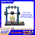 FDM 3D Printer Geeetech Upgrated Version A20T A10T A10M Mizar M 3D Printer Dual Triple Color Mixing, High precision 3d printing.