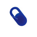 2 pcs x (Blue) PVC Webcam Cover Mobile Laptop Front Camera Cover Self-Adhesive Slider Protector. 