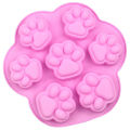 Silicone Mold Lovely Paw Ice Cube Soap Fondant Decoration Silikon Shape mold MJD. 