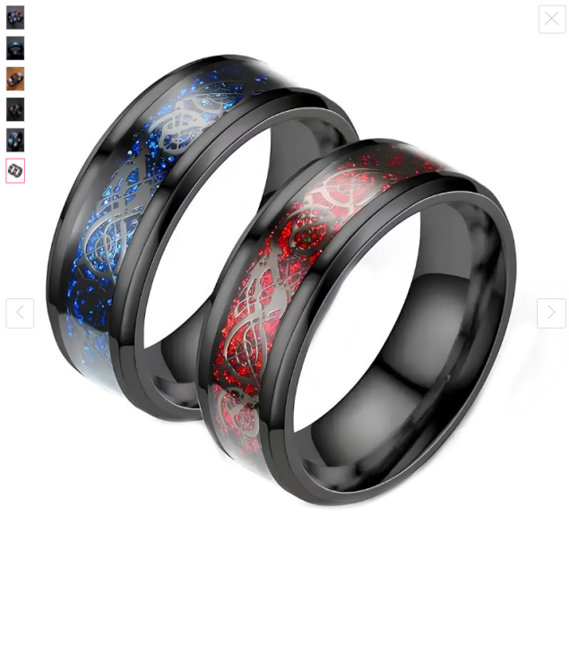 Style Stainless Steel Radium Ring for Men and Boys