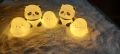 1 Pec Cute Panda LED Night Lamp – Kids & Bedroom Decoration Light.