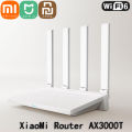 NEW Xiaomi Redmi AX3000T Router WiFi 6 2.4GHz 5GHz 1.3GHz CPU 2X2 160MHz WAN LAN LED NFC Connection For Home Office Games Mi. 