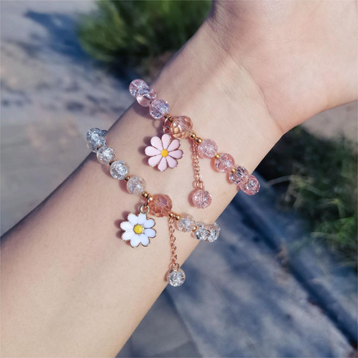 New%20Sweet%20Fashion%20Crystal%20Daisy%20Flower%20Bracelet%20Women%20Glass%20Beads%20Elastic%20Rope%20Bracelets%20Girl%20Party%20Wedding%20Jewelry%20Gifts%20Eatop%20-%20Image%202