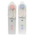 2 pcs only 499tk(offer) 2 In 1 Fan Humidifier Portable and Rechargeable Handheld Fan. 