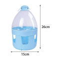 Pigeon Waterer Drinker Feeder Automatic Bird Water Dispenser for Duck Parrot 2L.