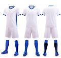 Adult football jersey set for men's and women's professional competitions, short eeed qui dr jersey, children's training summer camp team jersey.
