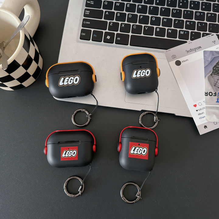 Simple Personality Big LEGO  Luxury case for airpods Pro airpod 1 2 AirPods 3 airpods pro2 soft cover