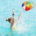 12/14/16 Inch Inflatable World Map Ball Beach Volleyball Game Globe Educational Planet Earth Geography Toys Ocean Kid Learning MuXiaRe.