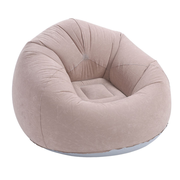 Inflatable%20Lounge%20Chair%20Lightweight%20Inflatable%20Sofa%20Couch%20Gray%20Ergonomic%20Soft%20for%20Bedroom%20-%20Image%202