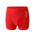 New Year's Pure Cotton Red Men's Underwear Sexy panties Birth Year Men's Underwear Wedding Boxers Boxer Briefs.