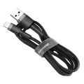 Baseus Cafule USB Cable to Lightning Apple 1M For iPhone 11 pro max x xs 8 .7.6 charger cable - Cable Protector.