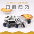 Amoued 20 and 10 Pcs Aluminum Egg Tart Mold. 