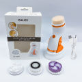 4 in 1 Electric Wash Brushes Facial Cleansing Toothbrush Sonic for Face Exfoliating Washing Brush Cleanser Beauty Skin Care Tool OutlierO. 