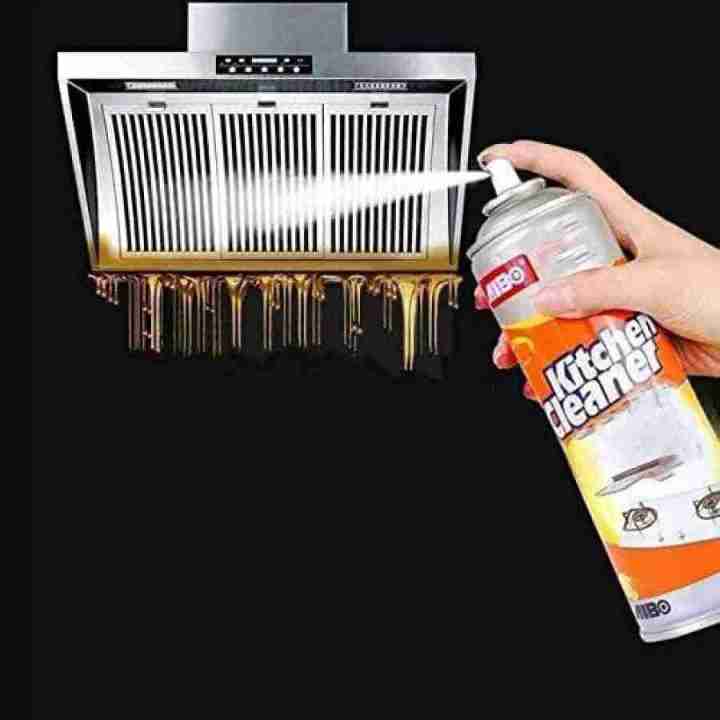Kitchen cleaning Foam Spray, Effectively remove Oil & Stain Grill Exhaust Fan (500 ml)