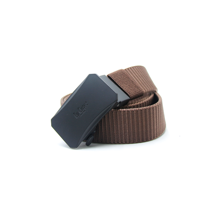 Lee Cooper Black Strap Woven Belt for Men