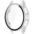 PC+Tempered Film Integrated Waterproof Watch Protective Case For Samsung Galaxy Watch 7 44mm. 