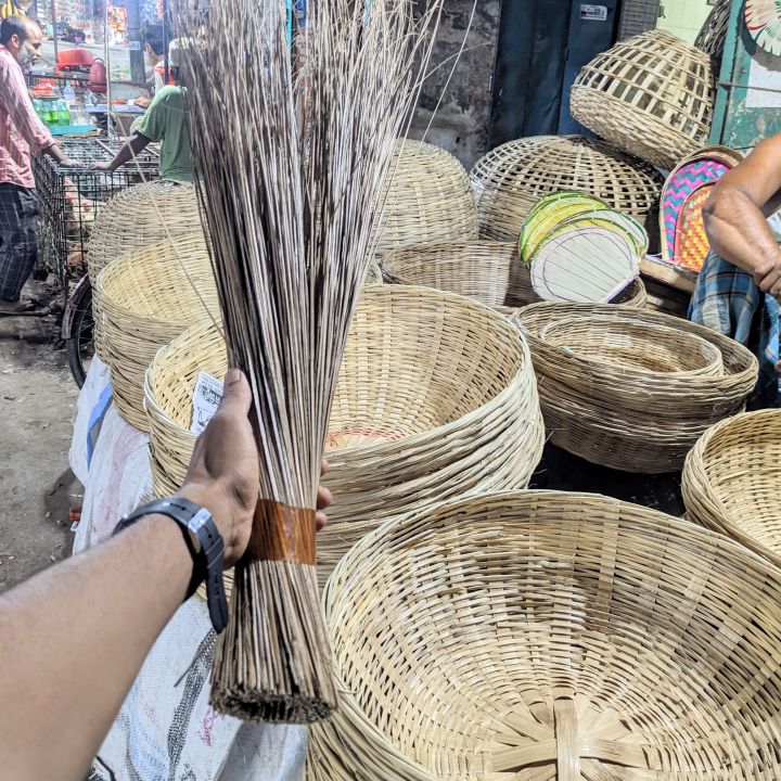 1Pcs Coconut Stick Broom for sell