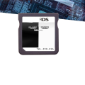 Game Card For 2In1 Video Game Black White No.1.