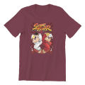Men T-Shirt Street Fighter Ryu And Ken Humor Cotton Tee Shirt Short Sleeve Gamer Superhero Video Games T Shirts Tops Gift Idea.