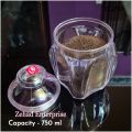 Acrylic Storage Airtight Jar 750 Ml - Keep Your Kitchen Organized With This Clear Acrylic Food Storage Jar. Ideal For Storing Sugar - Salt Tea - Spices - Herbs And Condiments. 