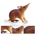 （New）Realitic Moue Rat Opoum Animal Model Figure Dek Decor Education Kid Toy. 