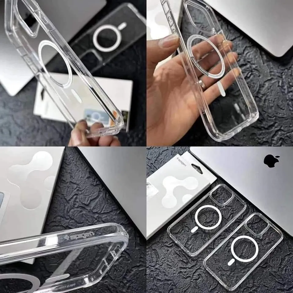 SPIGEN Case for iPhone 12 Series [Ultra Hybrid Mag Fit] Keep its