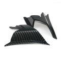 Front Fairing Winglets Aerodynamic Wing Shell Cover Protection Guards Kit for ADV160 Adv160 2022-2023(Black) Parts. 