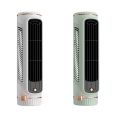 USB Electric Fan 3.7V 1200mAh Bladeless Desktop Air Conditioning Fan Portable Mute Turbo Brushless Motor for Living Room Bedroom.