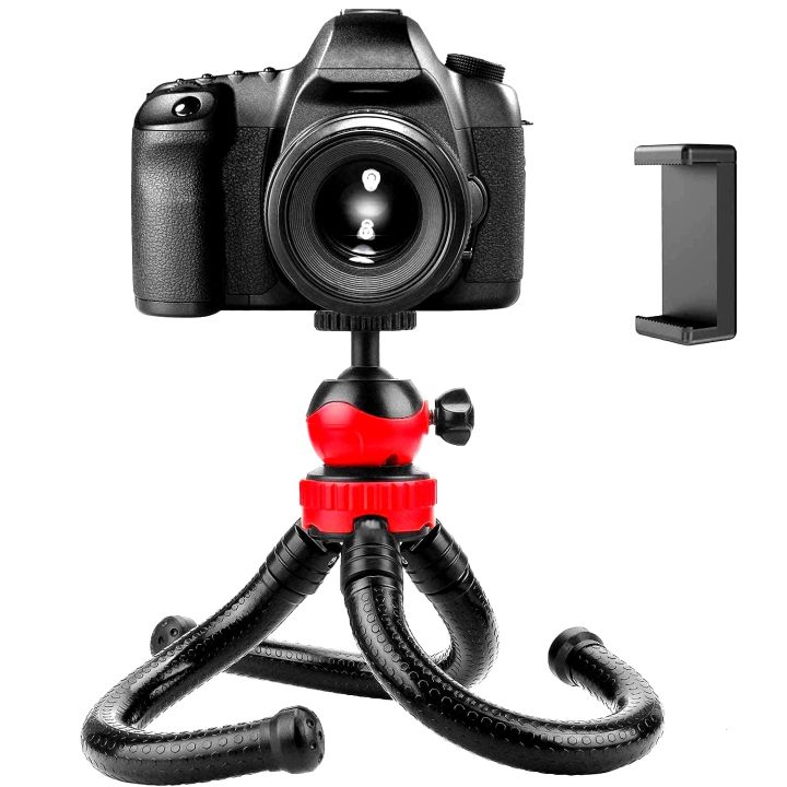 Octopus%20Tripod%2012%20Inch%20With%20Ball%20Head-%20Best%20For%20DSLR%20Or%20Smartphone%20Vlogging%20&%20Table%20Stand%20-%20Image%207