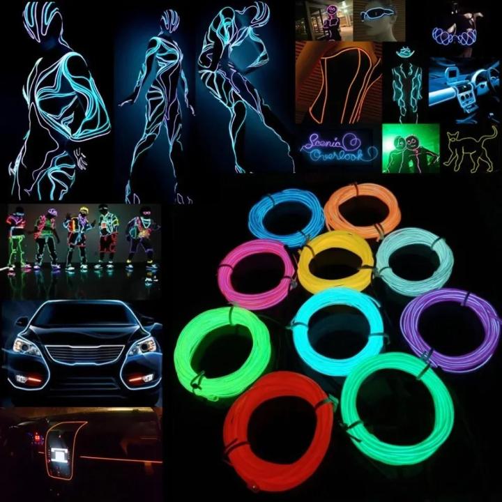 Good%20day%20Glow%20EL%20Wire%20Cable%20LED%20Neon%20Christmas%20Dance%20Party%20DIY%20Costumes%20Clothing%20Luminous%20Car%20Light%20Decoration%20Clothes%20Ball%20Rave%201m/3m/5m%20-%20Image%204