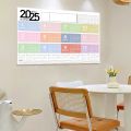 New Paper Planning Wall Calendar Multipurpose 2025 Plan Daily Calendar Memo Pad Hanging Planner Sheet Home Office. 