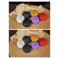Mini Ethereal Drum, Outdoor Rain Drum, Garden Rain Drum, Orange. 