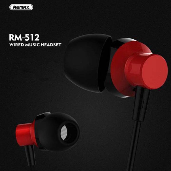 Original Remax Earphone Rm 512 . New Version 2019 | Daraz.com.bd