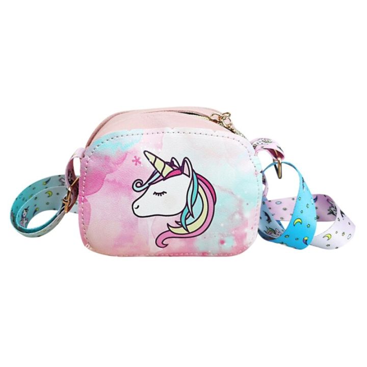 Girls%20Shoulder%20Bag%20Cartoon%20Rainbow%20Unicorn%20PU%20Phone%20Bag%20Baby%20Children's%20Single%20Shoulder%20Messenger%20Parent-child%20Accessories%20Bag%20-%20Image%204
