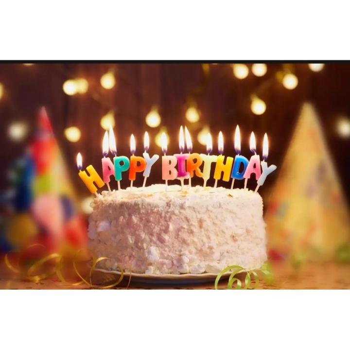 Happy birthday Candle/Cake candle/Happy birthday letter Candle