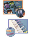 【Discount】 Panda Online 120 Sheets 6 Colors Morandi Gradient Color Sticky Notes Set Memo Pad Lable Sticker Notepad Sticky Index.